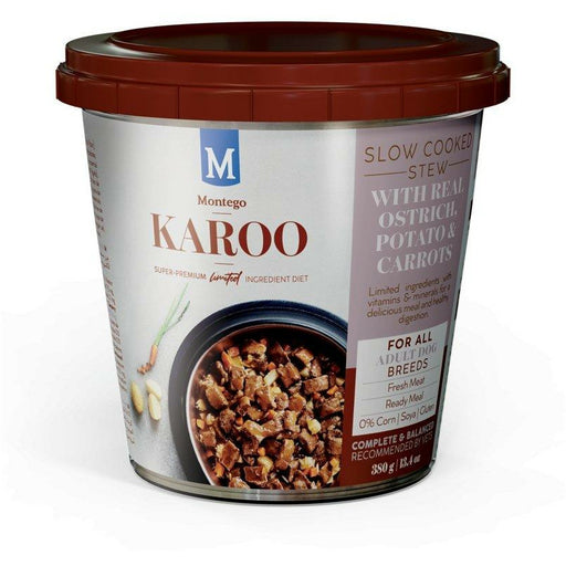 Montego Karoo Adult Dog Wet Food 380g - Buy Online - Jungle Aquatics