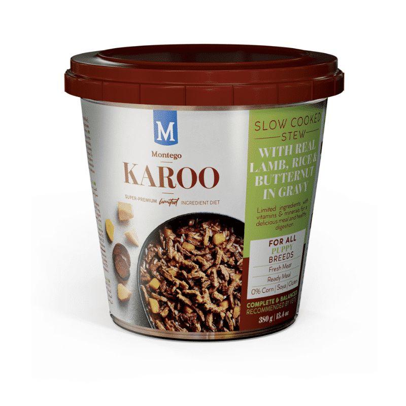 Montego Karoo Puppy Wet Food Lamb 380g - Buy Online - Jungle Aquatics
