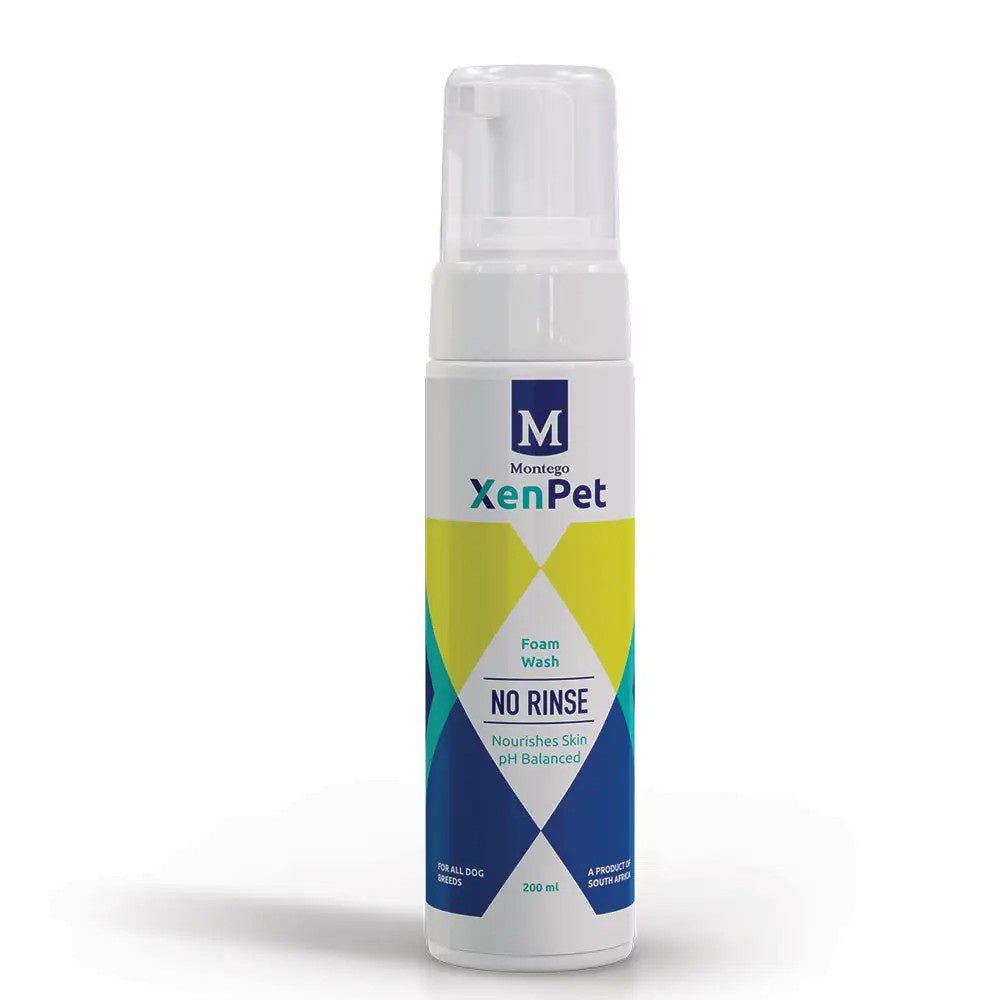 Montego XenPet No Rinse Foam Wash 200ml - Buy Online - Jungle Aquatics