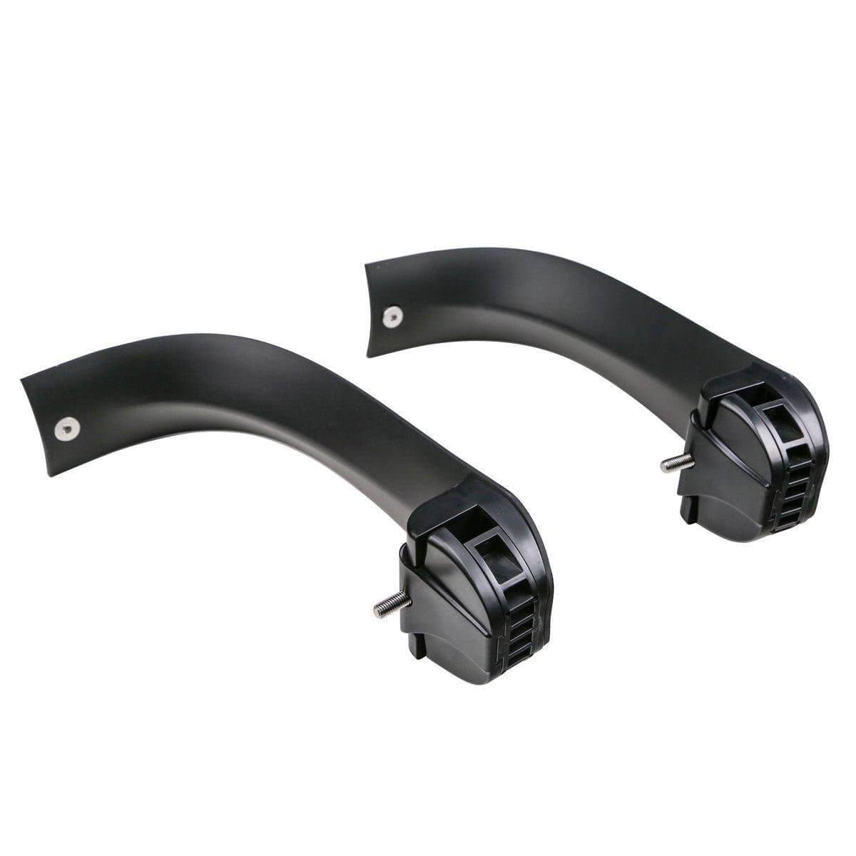 Multi-Light RMS Arm Kit components for Radion LED systems, featuring two vertical mounting arms in black.