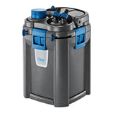 Oase BioMaster Thermo Canister Filter with Easyclean pre-filter chamber for optimal water quality and adjustable heater.