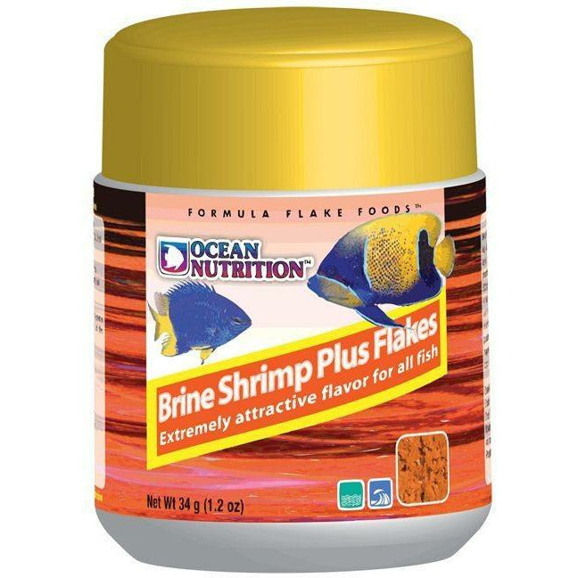 Ocean Nutrition Brine Shrimp Plus Flake - Buy Online - Jungle Aquatics