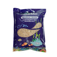 OceanMax 2kg aquarium gravel bag, ideal for natural aquarium bottoms and enhancing aquatic environments.