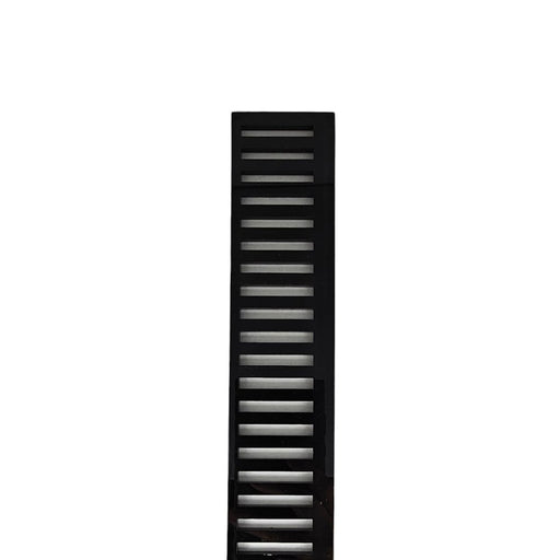 Overflow Comb 45 x 5cm in black, designed for efficient aquarium overflow solutions, made from durable non-toxic PVC.