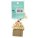 Oxbow Enriched Life Celebration Cupcake for pets, made from 100% pet-safe materials for chewing and play.