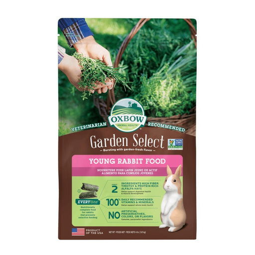 Oxbow Garden Select Young Rabbit Food 1.81kg - Buy Online - Jungle Aquatics