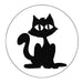 Pet ID Tag - Black Cat - Buy Online - Jungle Aquatics