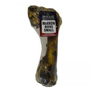 Pets Elite Smoked Marrow Bone Small dog treat, healthy, natural, no artificial ingredients, promotes dental health.
