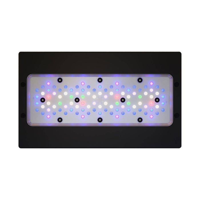 Radion XR30 G6 Pro LED Light Fixture showcasing advanced LED technology and vibrant lighting colors for aquariums.