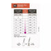 Red Sea Nitrate Pro (NO3) Test Kit color chart showing nitrate levels for accurate water testing in aquariums.