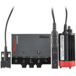 Red Sea ReefATO+ Auto Top Off System controller with sensors and pump connected, designed for reliable aquarium water management.