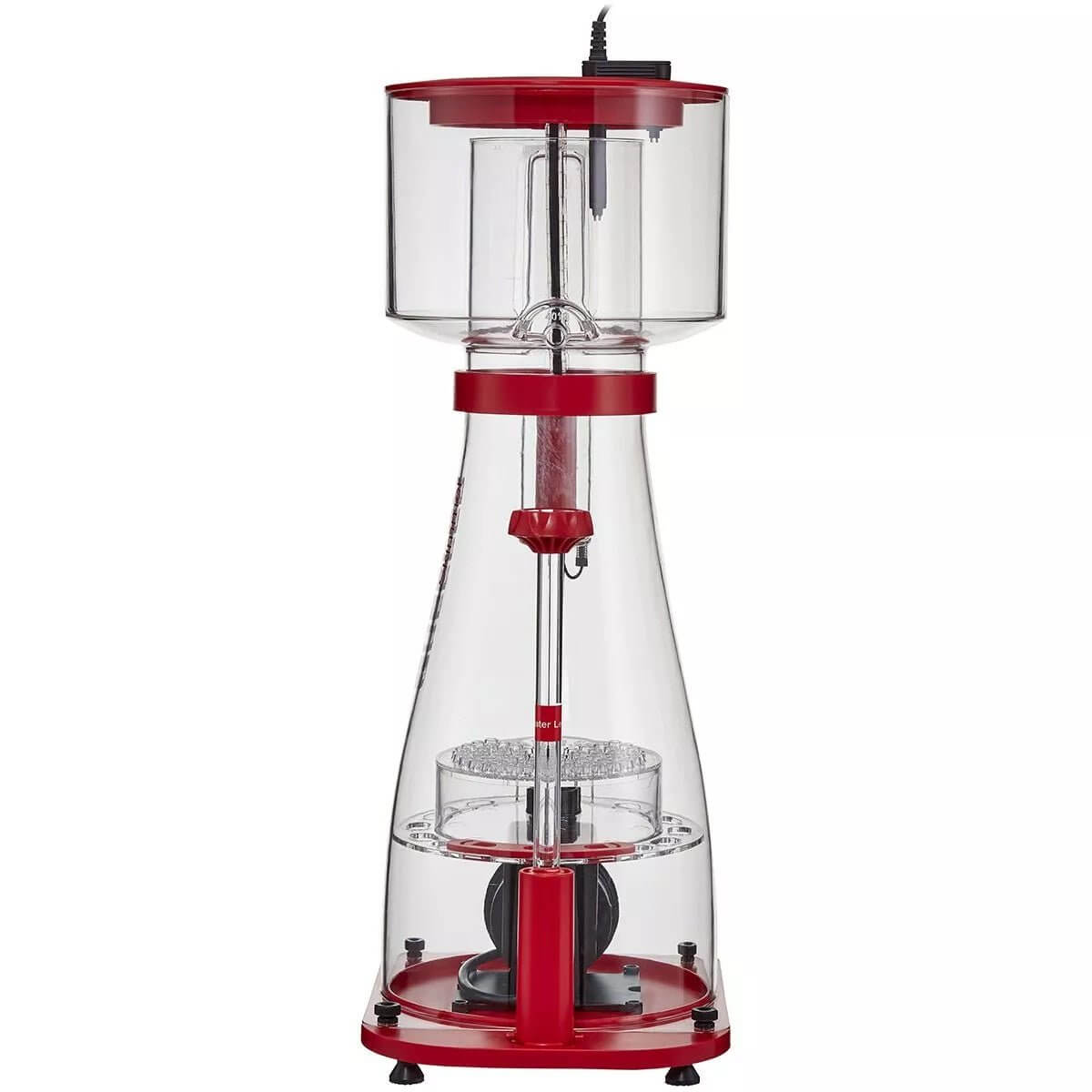 Red Sea Reefer DC Protein Skimmer with self-leveling technology and Sicce pump for efficient aquarium filtration.