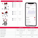 Red Sea ReefMat Fleece Roller Filters specifications and features comparison for ReefMat 500 and 1200 models.