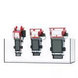 Red Sea ReefMat Fleece Roller Filters displayed in an aquarium, showcasing innovative filtration systems for saltwater tanks.