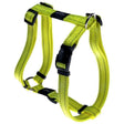 Rogz Classic Reflective Harness in bright yellow, fully adjustable with reflective stitching for night safety.