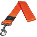 Rogz Classic Reflective Lead in orange with durable webbing and strong metal clip for pet safety and visibility.