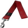 Rogz Classic Reflective Lead in red, featuring high-strength webbing and reflective stitching for visibility and durability.