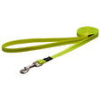 Rogz Classic Reflective Lead in bright yellow, featuring high-strength components and reflective stitching for visibility.