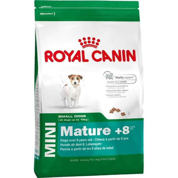 Royal Canin Mini 8+ Adult Dog Food - Buy Online - Jungle Aquatics