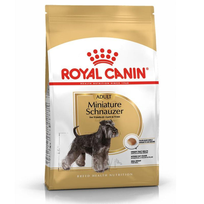 Royal Canin Miniature Schnauzer Adult Dog Food - Buy Online - Jungle Aquatics