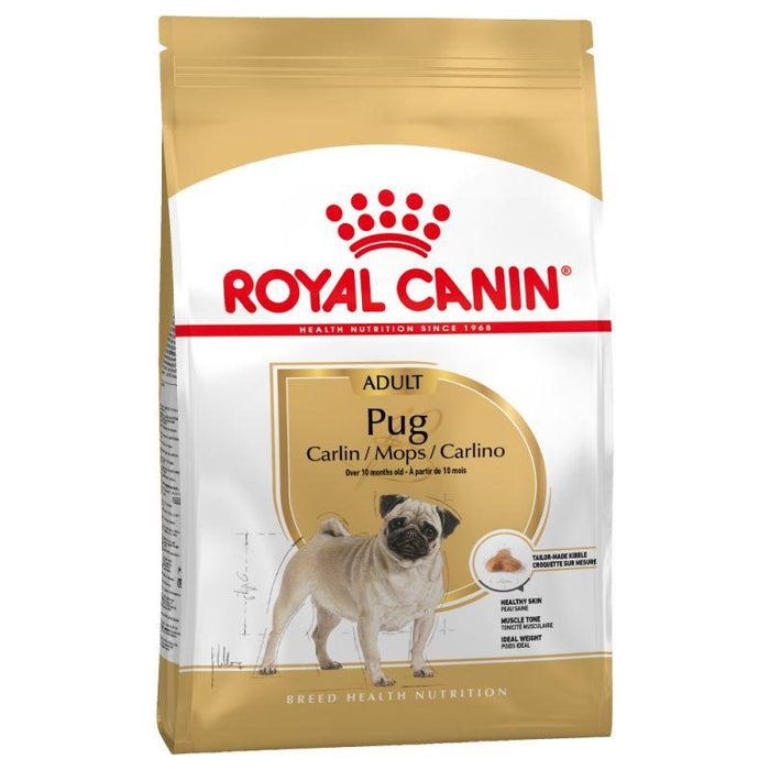 Royal Canin Pug Adult Dog Food 3kg - Buy Online - Jungle Aquatics