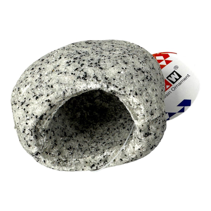 Sand Stone Aquarium Rock with Hole Ornament Small