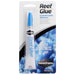 Seachem Reef Glue 20g tube with no mess cap for bonding coral frags and colonies in aquariums.