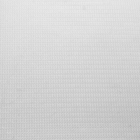 close-up of a textured white fabric surface with a subtle grid pattern
