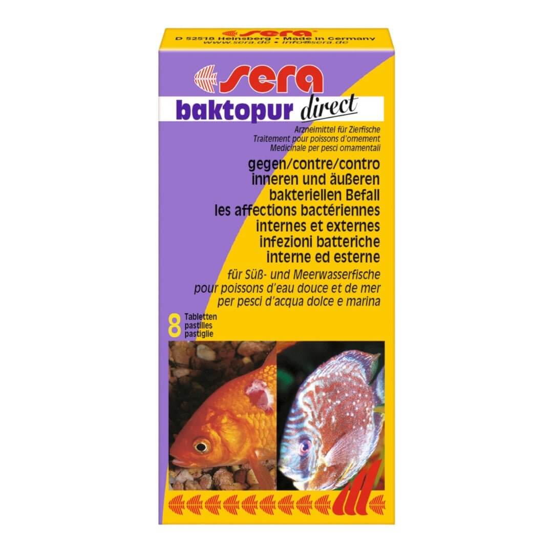 Sera Baktopur Direct Tablets for Fish Infections