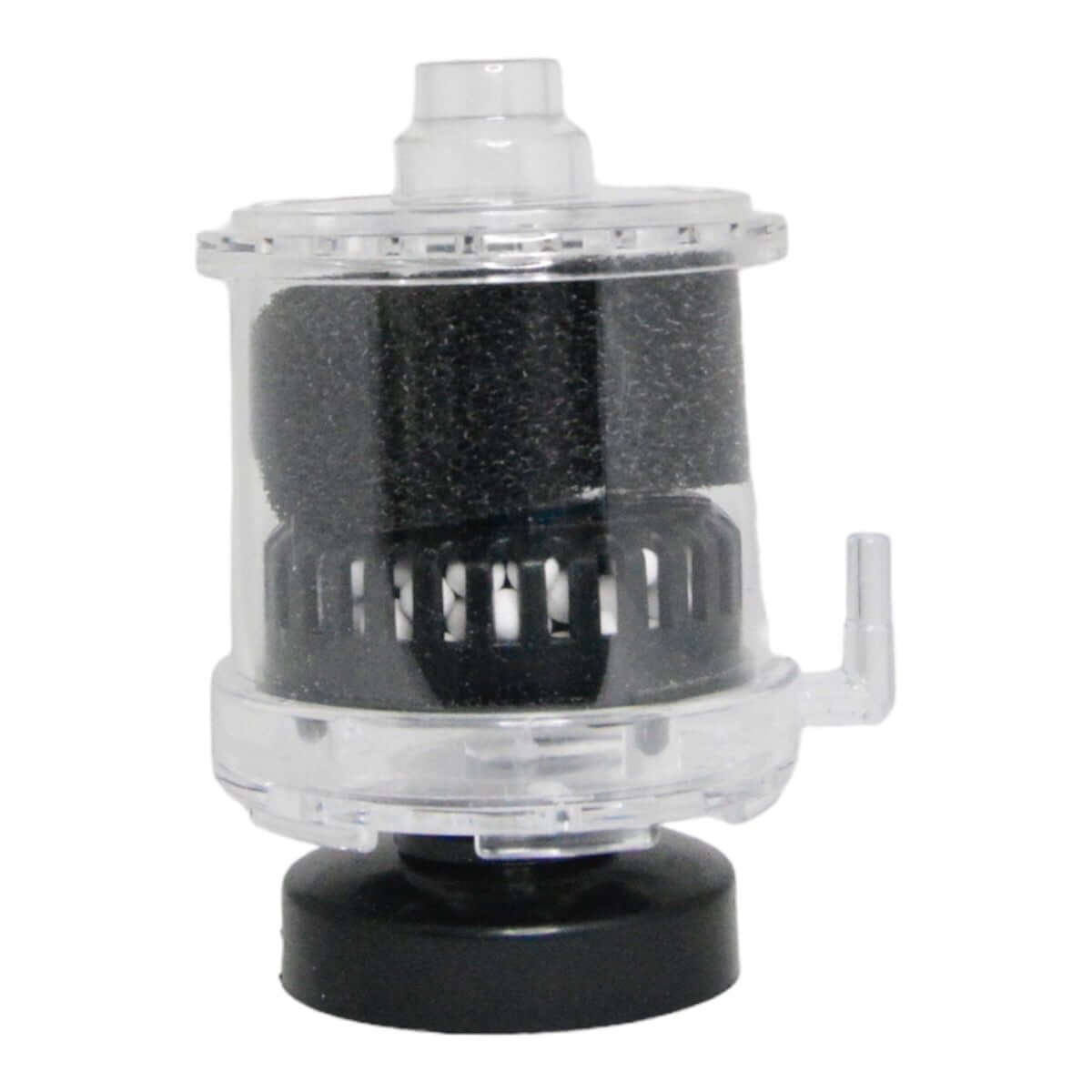 SOBO Biological Sponge Filter showcasing its clear design and advanced filtration system for aquariums.