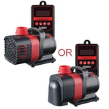 SOBO Eco DC water pumps with control panel, designed for marine and freshwater aquarium use, efficient and reliable performance.