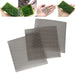 Stainless steel moss wire mesh net 10pc pack with green moss samples, showcasing durability and versatility for aquatic environments.