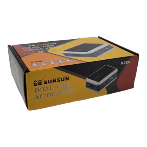 Sun Sun AC/DC Battery Backup Air Pump – JT-203S / 240l/h - Buy Online - Jungle Aquatics