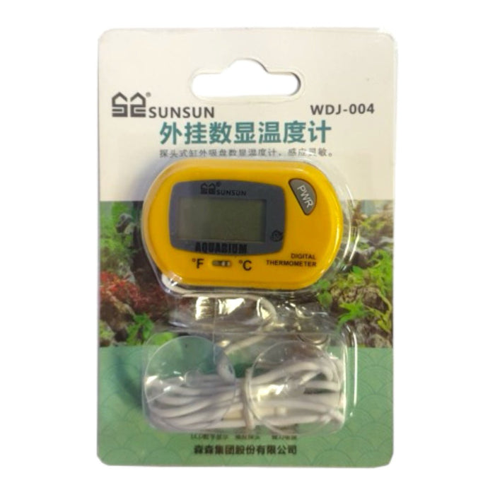 Sun Sun Digital Aquarium Electronic Thermometer with Wire Probe - Buy Online - Jungle Aquatics