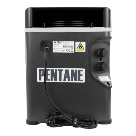 Teco Pentane chiller, compact design, environmentally friendly, energy-efficient cooling for marine and freshwater use.