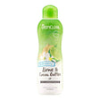 Tropiclean Lime & Cocoa Butter Pet Conditioner 355ml bottle, designed to reduce shedding and eliminate tangles.