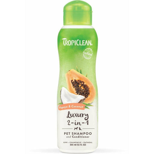 Tropiclean Shampoo - Papaya & Coconut 355ml - Buy Online - Jungle Aquatics