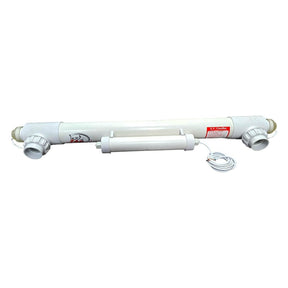 UltraZap 55w UV Clarifier Professional Marine Series with Quartz Sleeve for clear aquarium water treatment.