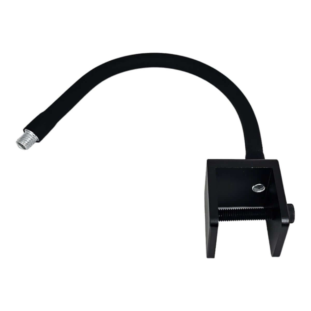 Zetlight E3 Series LED tank mounting bracket with flexible arm for secure and adjustable positioning.